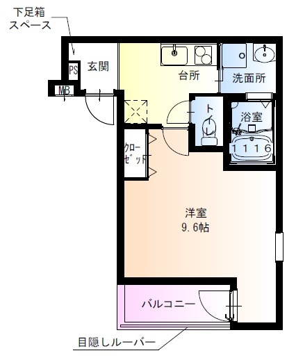 フジパレス天王寺東Ⅰ番館の間取り|フジパレス天王寺東Ⅰ番館