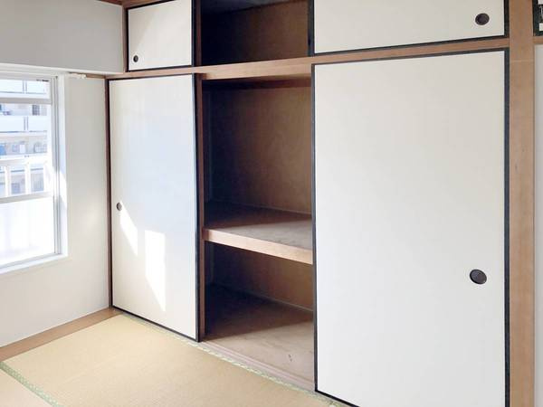 ビレッジハウス広島草津1号棟の収納|ビレッジハウスの同一物件・同一タイプの間取りの写真です