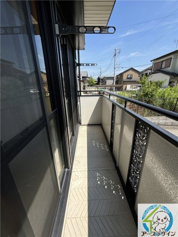 パレス御幸のバルコニー