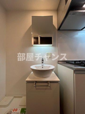 パルティール上前津の独立洗面台