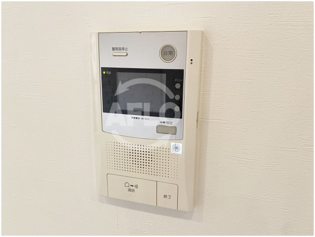 クリアクレセント住之江　新北島小学校区のセキュリティ|クリアクレセント住之江　モニター付きインターホン