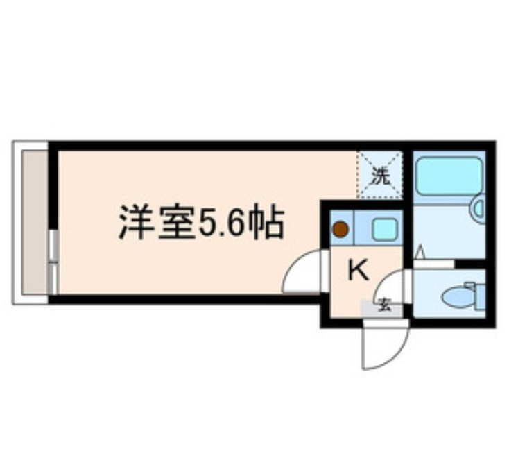 シャンテ堀切菖蒲園Ⅱの間取り