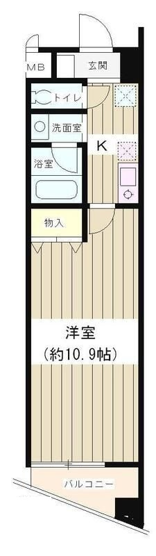 フレール南長崎の間取り|間取りです。