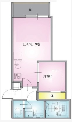 REGALEST BRILLANTEの間取り|間取りです。
