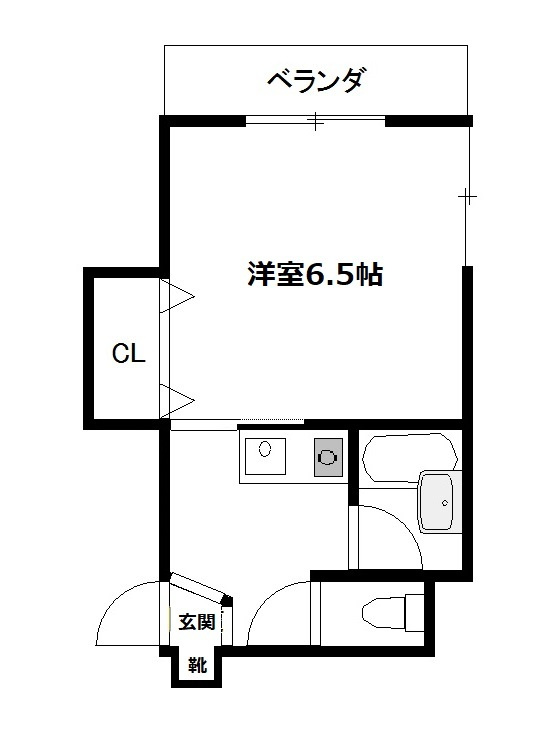 ル・ブール城東の間取り