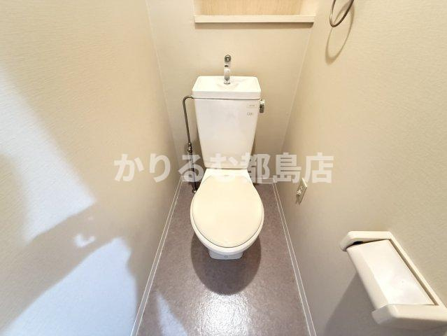 ル・ブール城東のトイレ