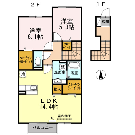 【間取り】 | グランシャリオ