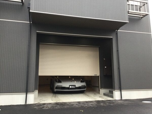 A's Garageの駐車場