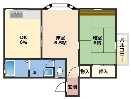 【間取り】 | アーネスハイツわか