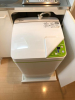 備え付け小型洗濯機