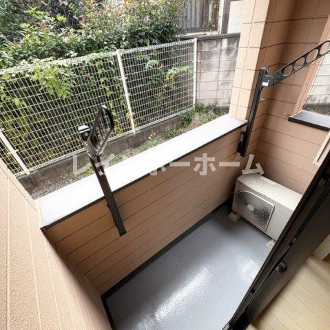 パラシオ北綾瀬のバルコニー