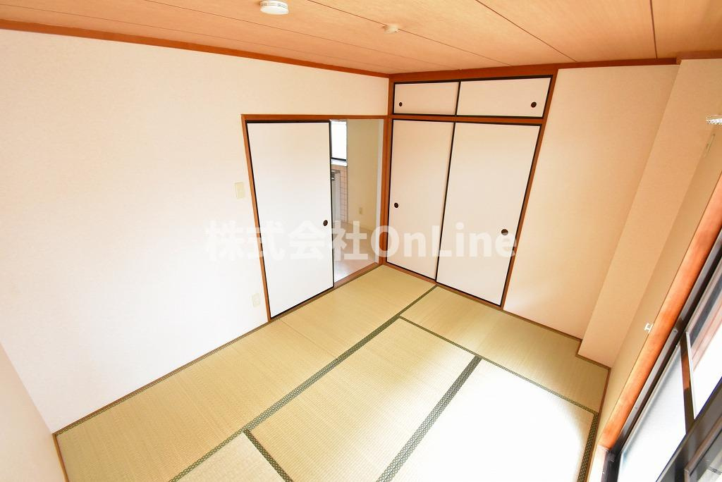 八尾市山本高安町２丁目の賃貸マンションの寝室