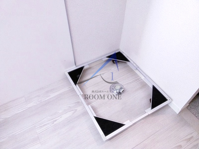 メゾン ハピネスの設備|洗濯機置き場です。