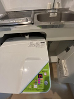 備付洗濯機（キッチン下に収納）