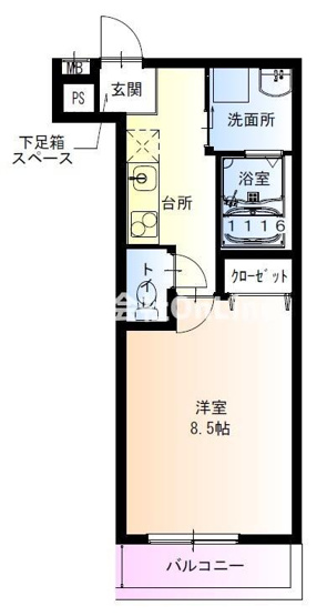 【間取り】 | フジパレス加美駅前南1番館