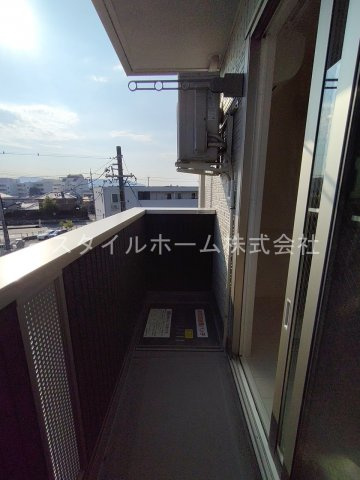 オアシス牛川Ⅱのバルコニー
