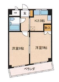 カーサヴェルデ経堂の間取り