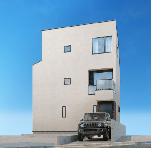 板橋区前野町6丁目 限定1棟の完成予想図|イラストは図面を基に起こしたもので実際のものとは多少異なる場合がございます