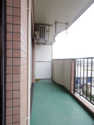クレールはけの原のバルコニー
