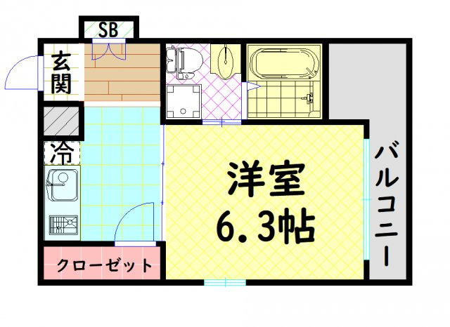 【間取り】 | ヒルトップハイム桜川