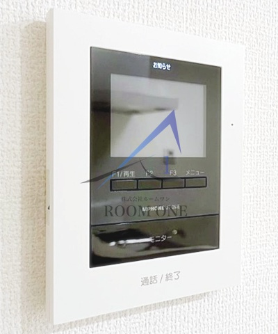 リベルタ のセキュリティ|モニター付きインターホンです。