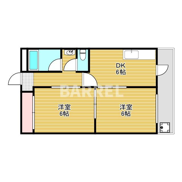 カサ池田の間取り