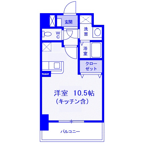 メルヴェーユの間取り