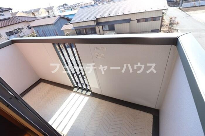 ベルプランタンのバルコニー
