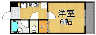 ステラハウス８の間取り