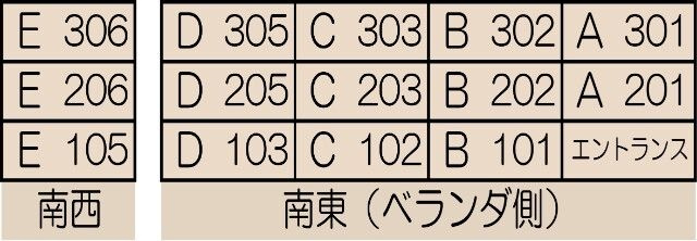 ローズガーデン５番館(A-013)の区画図