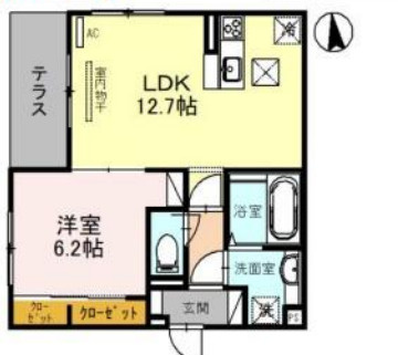 【間取り】 | ル・コフレ深江橋
