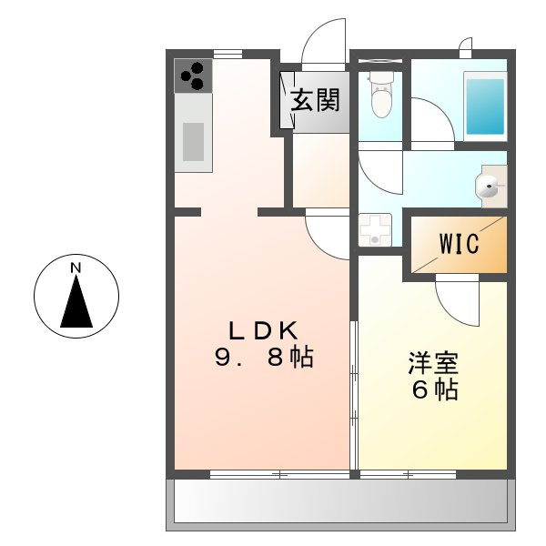 キャストビル豊田の間取り