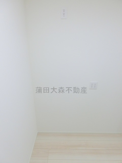 MDファーストのキッチン|冷蔵庫置き場