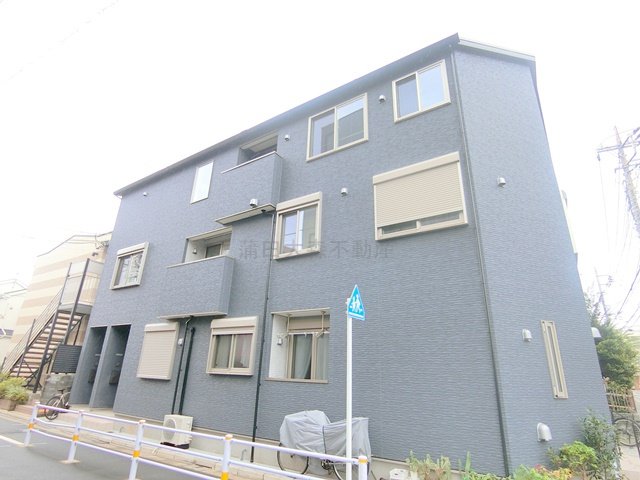 MDファーストの外観|2026年7月築　木造地上3階建て総戸数4戸Wi-Fiインターネット無料
東京都大田区池上1丁目　東急池上線池上駅最寄り徒歩13分、JR京浜東北線蒲田駅徒歩23分