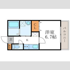 U-ハイツ（ユーハイツ）の間取り
