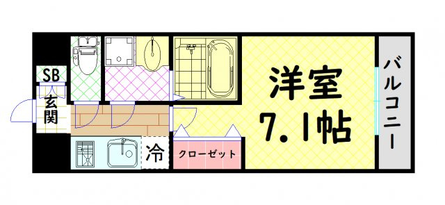 【間取り】 | S-FORT大正リヴィエール