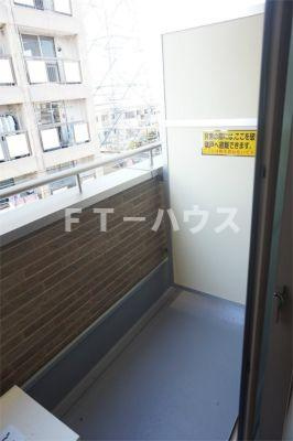 リブリ・エクセル花園のバルコニー