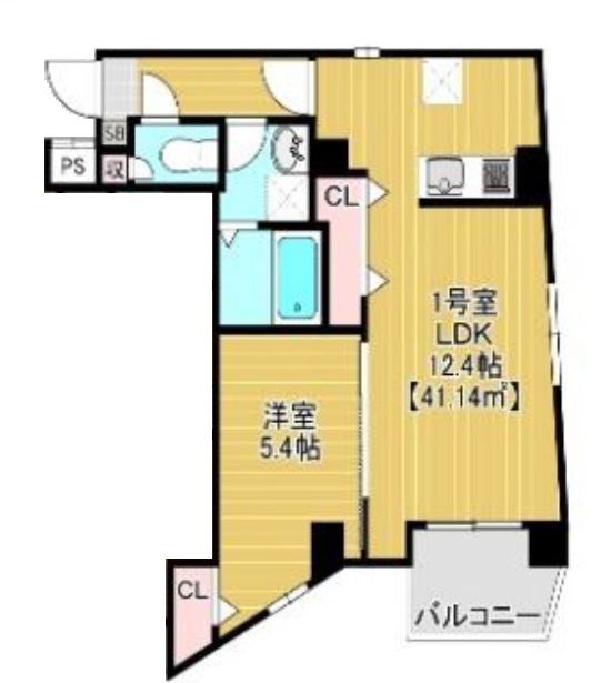 ミライズ南千住の間取り