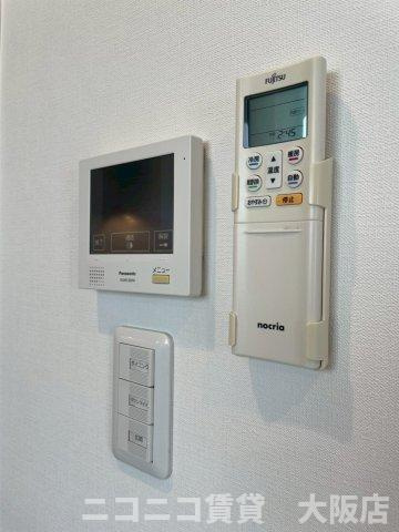 大阪市城東区新喜多東１丁目のアパートのセキュリティ