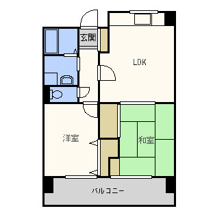 グレイスピア夕凪の間取り