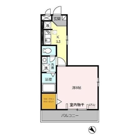 エリタージュⅠの間取り