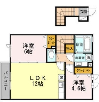 レジデンス　すずらんの間取り|間取りです。
