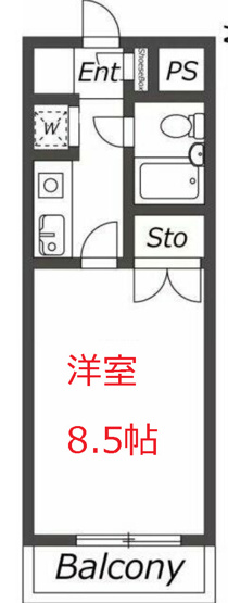【間取り】 | AP1214　ロアール洗足池