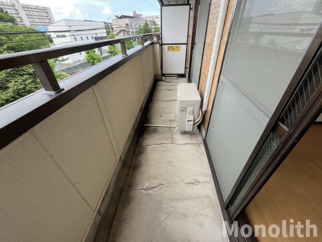 シャトー原山台のバルコニー