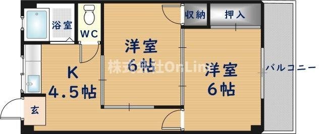 【間取り】 | ラルーチェ光南1
