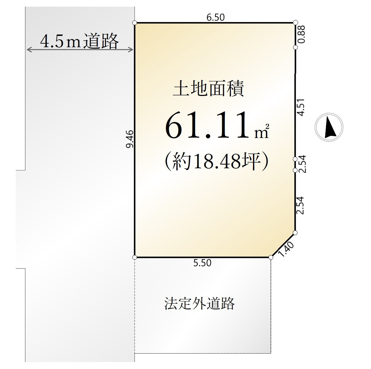 練馬区豊玉南3丁目 限定1区画の土地図|土地面積61.11m2 建築条件ございません
お好きなハウスメーカーで建築できます


