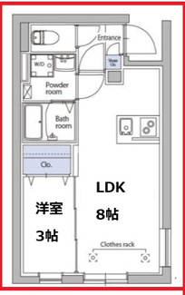 【間取り】 | アトリオフラッツ菊川