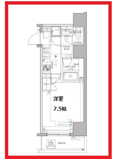 【間取り】 | ディップス上野ノース