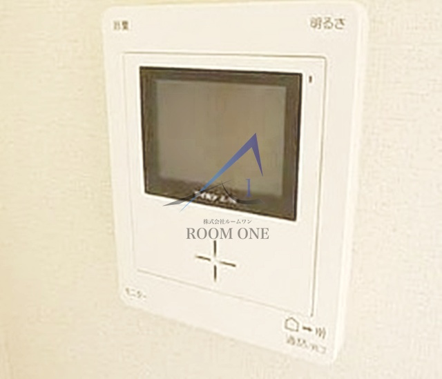 グランドソレイユのセキュリティ|モニター付きインターホンです。