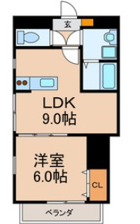 グランドソレイユの間取り|間取りです。